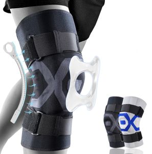 Knee Pads with Gel Pads and Side Stabilizers for Meniscus Tear and Arthritis Pain Relief