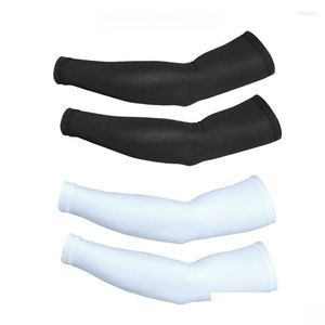 Coudières genouillères genouillères sport bras compression manches basket-ball cyclisme plus chaud été course protection UV volley-ball Sunsn Dri Dho4Z