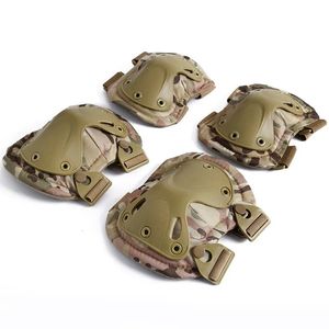 Elleboogkniebeschermers Militaire tactische uitrusting Elleboogkniebeschermers Beschermend leger Airsoft Paintball Combat Jacht Kniebeschermers Veiligheidsbenodigdheden voor buitensporten 231007