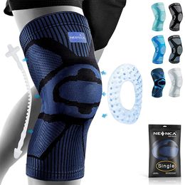 Coude Genouillères NEENCA Brace Support avec stabilisateurs latéraux Manchon de compression en gel rotulien pour la douleur Ménisque Déchirure Récupération des blessures 230608