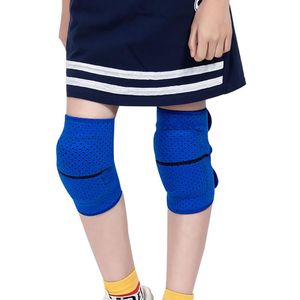 Elleboog knie pads buitenshuis sport 1pair sponge kinderen dans beschermer kussen elastische ademende knieapads relief guard ondersteuning