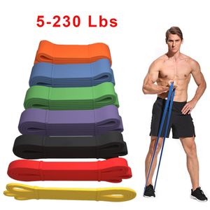 Bandes de résistance Bandes de résistance Gym Home Fitness Extenseur en caoutchouc Boucle Bande de force Pull Up Assist Équipement d'entraînement d'entraînement 230331