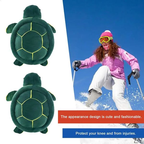 Coudières genouillères équipement de Protection de Ski tortue dessin animé mignon Snowboard Protection de la hanche coussin coussin souple pour le Ski patinage 231109