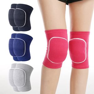 Genouillères coudières Genouillères de compression sportive Protecteur de genou élastique Support en éponge épaissie pour la danse roller volleyball Training Knees Brace 231127