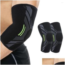 Codo Rodilleras Ropa deportiva Deportes Seguridad Protectora Deporte Manga Pad Baloncesto Brazalete Brace Drop Entrega Al aire libre Atlético Al aire libre Otidc