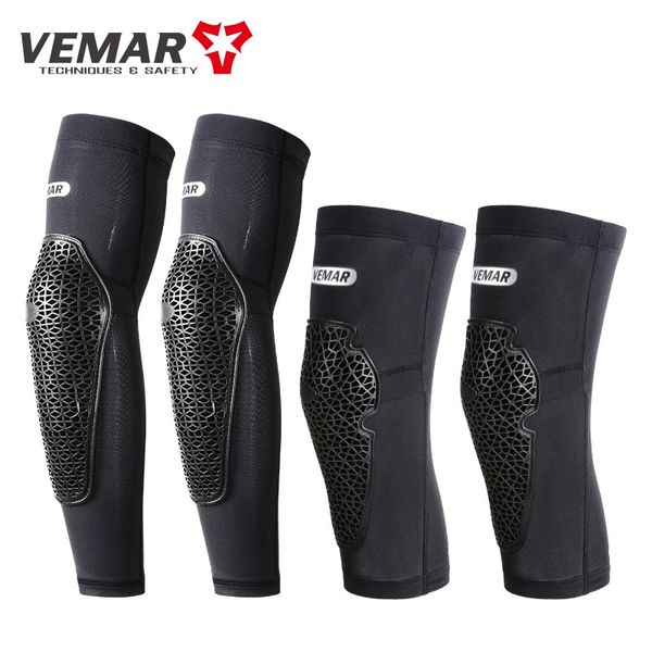 Coudières VEMAR E-06 E-07 été moto genouillères vtt cyclisme genou/coude Protection VTT BMX DH ATV Motocross coudières 231010