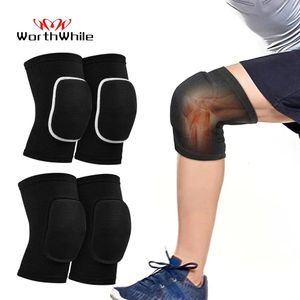 Elbow Knee Pads WorthWhile Dancing Knee Pads for Volleyball Yoga Women Kids Men Patella Brace Support EVA Kneepad Fitness Protector Work Gear 231101