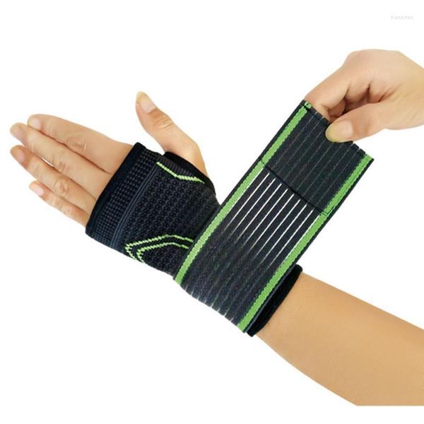 Coude Genouillères Support de Poignet Sport Équipement de Protection Boxe Main Wraps Haltérophilie Bandage Basketball Protecteur Réglable SportElbow