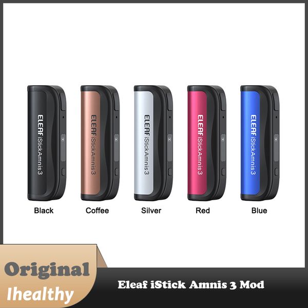 Eleaf iStick Amnis 3 Mod 900mAh batterie intégrée USB-C charge rapide Tension de réglage 3.7V/3.5V/3.3V