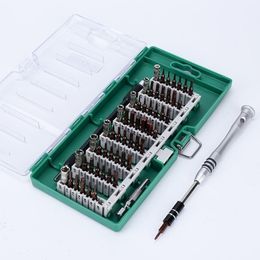 Elecall 61 in 1 precisie schroevendraaier ingesteld voor telefooncomputer Torx reparatiehulpmiddelen kit Y200321