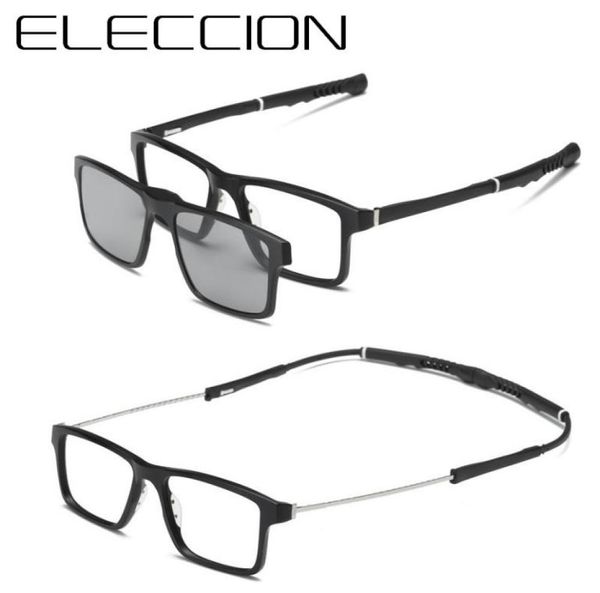 ELECCION marque jeune Cool Style basket-ball Sport lunettes montures hommes optique Prescription lunettes Frame6881863