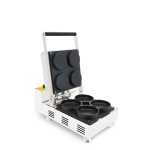 Électrique 4 pièces Mini bol à Pizza gaufre oeuf tarte Machine antiadhésive 220V 110V tartelette gaufrier oeuf tarte coquille Machine