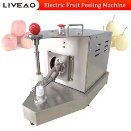 Máquina de pelado de frutas pequeñas ajustables eléctricas manzana naranja kiwi pera pelimón pelado de fruta automática fruta