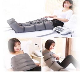 Elektrische luchtcompressie Presoterapia voet massager taille beenarm luchtdruk massager lymfatische massagemachines9859203