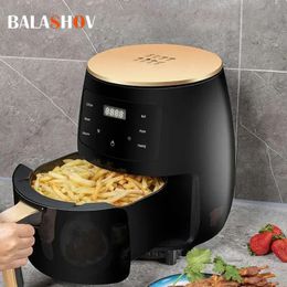 Friteuse à air électrique multifonctionnelle 4,5 L sans four à convection d'huile Deepfrier en offre Machine Aerogrill pour cuisine 110V220V 240322