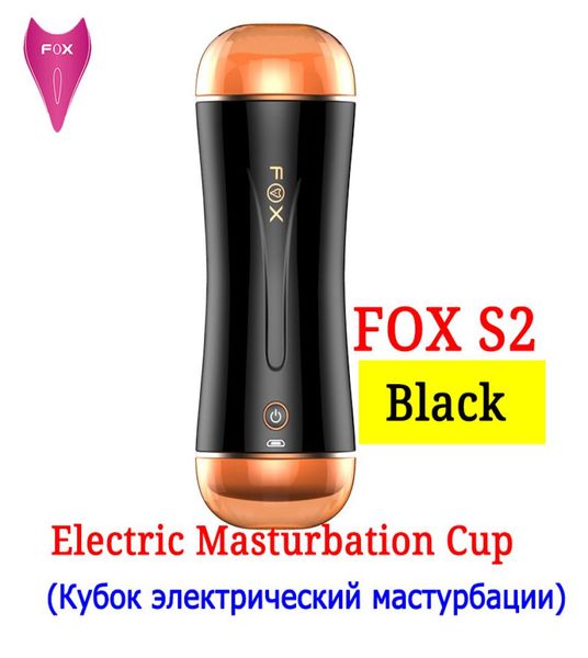 Masturbación anal eléctrica Masturbator Pussy Real Vagina Men Masturbation Masturbador de sexo para adultos Masturbator para Man8575839