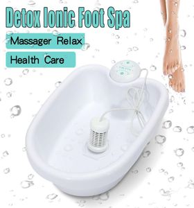 Machine électrique de bain de pieds de désintoxication d'ion d'anion chauffage de seau de baignoire cellule ionique nettoient l'instrument de Machine de Spa ensemble de soins de santé SH1907279529440