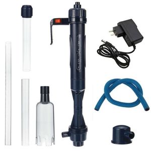 Pompe de changement d'eau électrique pour Aquarium, outils de nettoyage, changeur d'eau, nettoyeur de gravier, Siphon pour Aquarium, pompe de filtre à eau Lcovt