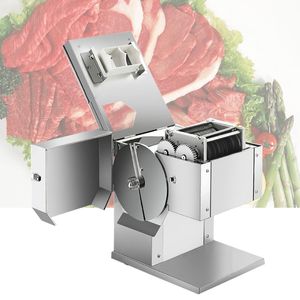 Elektrische automatische verse vlees snijmachine commerciële plantaardige vlees snijmachine Dicier shredding Dicier