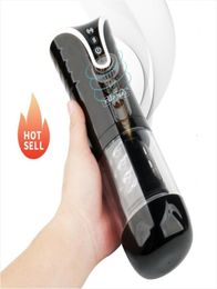 Elektrische automatische mannelijke masturbator zuigen penis massager realistische vagina stroker machine voor man sex toys7903309