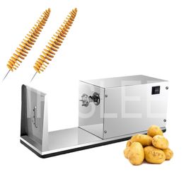 Elektrische automatische aardappeltoren maken machinale aardappelsnijmachines machines