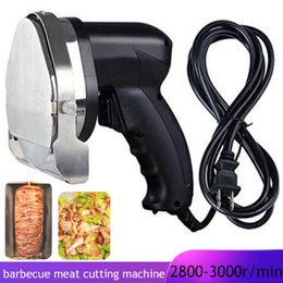 Elektrische barbecuemachine Slijplicant Roast Vlees Mes Vlees Snijd Machine Spanning Kebab Knife Slijplider Wireless