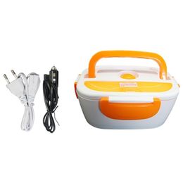 Electric Bento Lunch Box voor kinderen Schoolkinderen Sac Isotherme Lunch Box Rouless Steel 201015