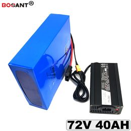 Batterie de vélo électrique 72v 40Ah batterie au Lithium pour Bafang BBSHD 2000W 3000w moteur e-bike batterie au Lithium 72v livraison gratuite