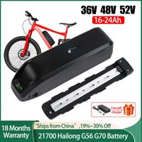 Bicicleta eléctrica con batería Samsung de suspensión total 48V 14.4Ah