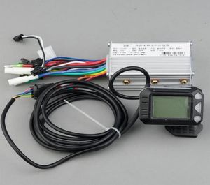 Elektrische fietsaccessoires 250W 350w 24V 36V 48V DC Modus e scooter Borstelloze Motorcontroller met LCD voor ebike2500448