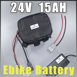 Elektrische fietsbatterij 24V 15Ah Down Tube Ebike lithium -ionbatterij