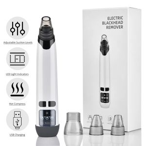 Elektrische Blackhead Remover Apparaat USB Oplaadbare poriën Vacuümreiniger Comedone Acne Pimple Ctor Verwijderingsgereedschap Set 240422