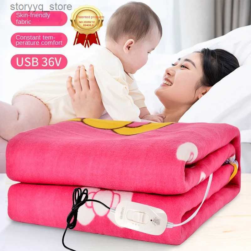 Electric Blanket 220V New single and double control dormitory household electric blanket safe and intelligent temperature heating in winter D226 Q231130