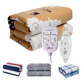 Elektrische deken Elektrische deken Warm110220V Automatisch beschermingstype Elektrische deken Lichaamswarmer Verwarmde deken Elektrische mat Tapijt 231016