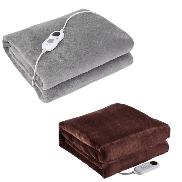 Manta eléctrica que calienta las rodilleras eléctricas del colchón, mantas que se calientan estándar de los E.E.U.U. de 110v