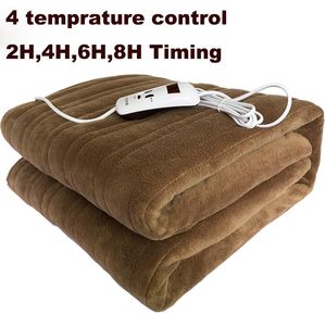 Elektrische deken wasbaar met dubbele 220V verwarmde mat