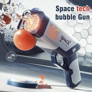 Elektrisch bubbelpistool Soap Bubble Machine Kinderen speelgoed Automatisch bellenpistool Toys voor nieuwe kinderen Summer Outdoor Toy 240417