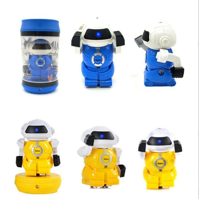 Canettes électriques Robot avec lumière et roulette de musique secoua la tête jouets éducatifs pour enfants approvisionnement en gros cadeaux de noël jouets pour enfants