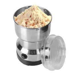 Grinder de café électrique pour noix de noix haricots épices mélangeur cuisine multifonctionnelle hachison grains de grains de grains 240407