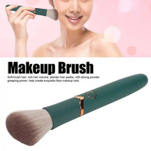 Elektrische cosmetische borstel Foundation Blush Losse poederborstel Beauty Tool Wasbaar 10 versnellingen Trillingen Oplaadbare make-upborstel 240301