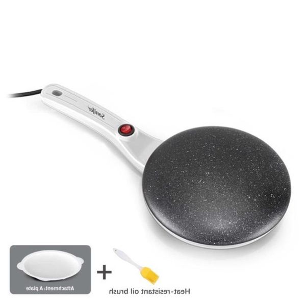 Livraison gratuite crêpière électrique Pizza crêpe Machine antiadhésive plaque de cuisson poêle gâteau Machine cuisine outils de cuisson Odmru