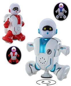 Jouet robot de danse électrique Mini Robben Aite, rotation intelligente à 360 degrés avec lumière et musique, cadeau préféré des enfants, toy8733759