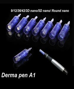 Cartouches d'aiguille à baïonnette pour stylo Derma électrique 9 12 24 36 42 Nano A1 Derma Pen Dr Pen Needle Tip4606769