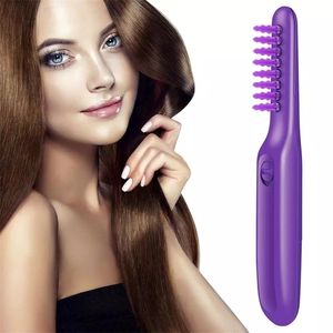 Cepillo eléctrico para desenredar el cabello, peine para suavizar el masaje, solución automática enredada para mujeres 220222