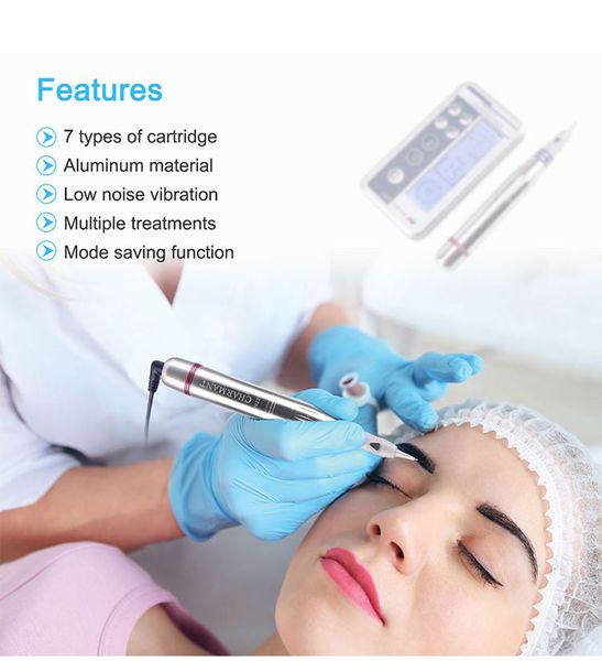 Máquina para maquillaje permanente Digital eléctrica, Kits rotativos de tatuaje, delineador de ojos y labios, Microblading, pluma MTS, dispositivo de belleza