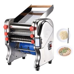 Elektrische Deeg Voor Huishoudelijke Commerciële Roestvrijstalen Noodle Maker Deeg Roller Presser Machine