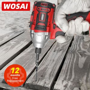 Perceuse électrique WOSAI 20V Tournevis sans balai 300NM LithiumIon Batterie Conducteur sans fil Ménage Impact Outils électriques 221208