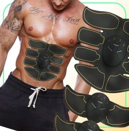 Eléctrico EMS Estimulador muscular ABS Tóner muscular abdominal Body Fitness Shaping Masaje Parche Siliming Trainer Ejercitador Unisex2206222