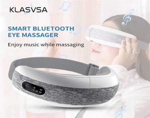 Masseur des yeux électriques Vibratrice de pression d'air Bluetooth Instrument pliable Délasse 2101082178132