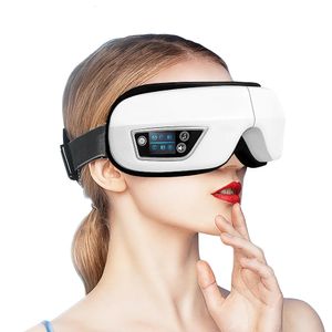 Masseur oculaire électrique avec Vibration thermique, Bluetooth, musique, lunettes relaxantes, dispositif de soins des yeux DC 240322